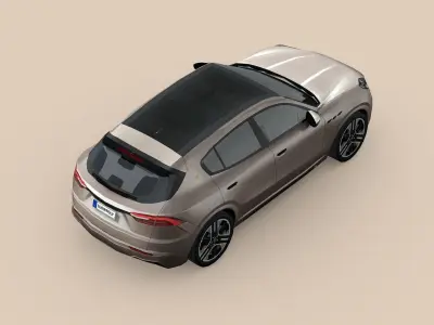 Maserati Grecale Folgore Low-poly 3D model