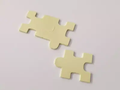 Puzzle Piece 3D model