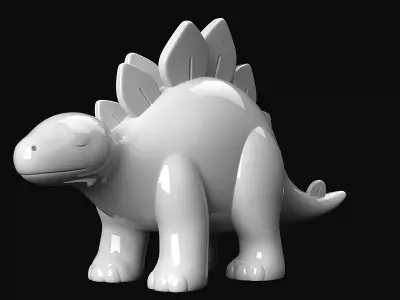 Stegosaurus 3D print model
