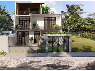 Exterior  interior high quality 3d House  model  3D model