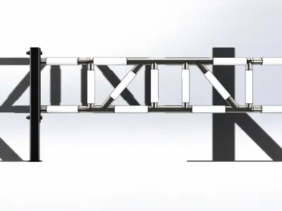 Pull-Up Bar gladiator Free 3D model