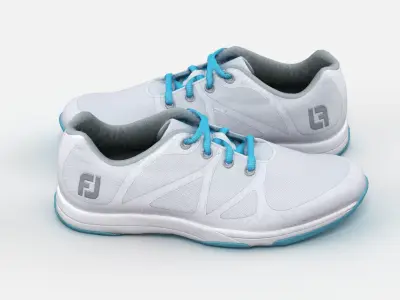 Sports Shoes 001 3D model