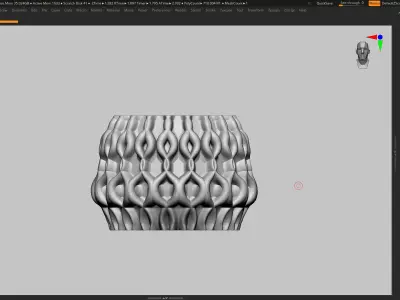 vase 3d print 418  3D print model