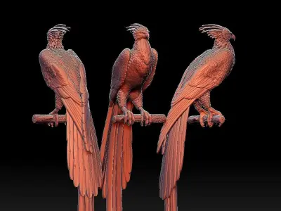 phoenix 3D print model