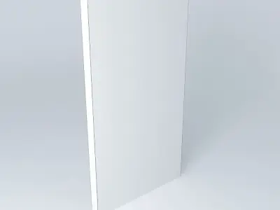 Diagonal wooden panel Free 3D model