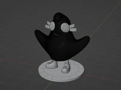 Paris olympics mascot 2024 3D model