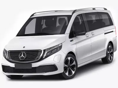 Mercedes-Benz EQV 2020 3D model