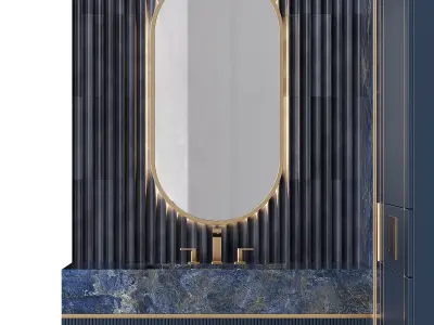 Bathroom furniture 3D model order