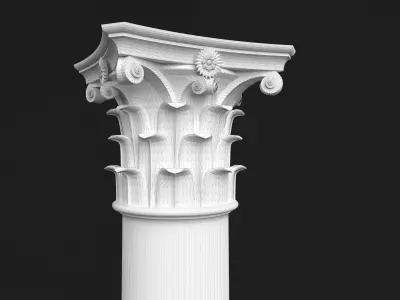 Column Decorative 12 3D model