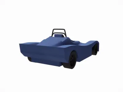 SCCA Spec Racer F Racecar 3D model