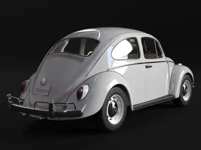 VW Classic Bettle 3D model