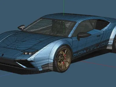 Ares design pantera 3D model