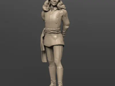 Mini Colonel Wilma Uniform - Buck Rogers in the 25th Century Free 3D print model