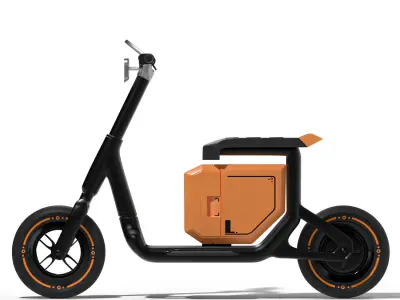 Electric Scooter  3D model