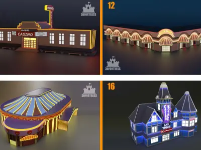 Las Vegas 3D Model Collection