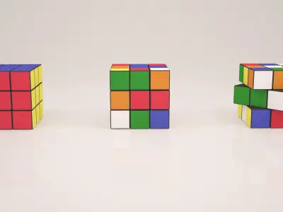 Rubik Cube 3D model
