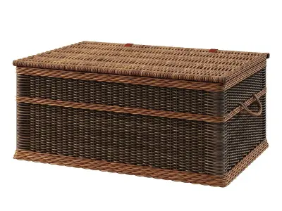 Handemade Basket 3D model