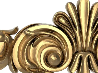  decorative pattern ready for 3D printing 3D model