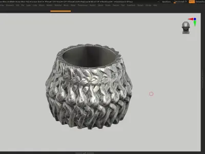 vase 3d print 437 3D print model