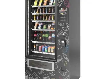 Unicum Rosso Foodbox TOUCH TO GO  3D model