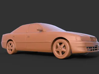 Toyota Chaser Tourer V 3D print model