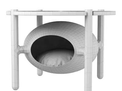  Igloo Table Cat Home 3D model