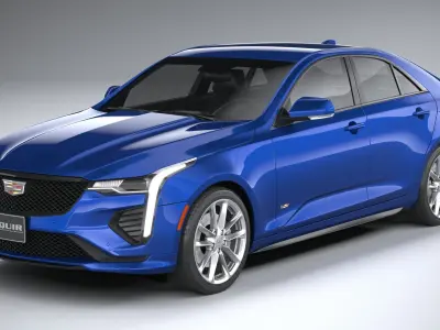 Cadillac CT4-V CG 2020 3D model