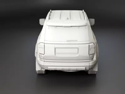 Toyota Land Cruiser 250 UT 3D model