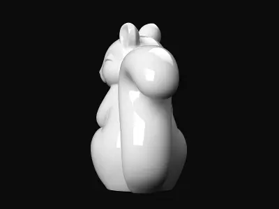 Squirrel 3D print model