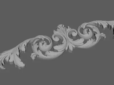 dekor ornament 3D model get