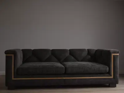 Luxury Modern Sofa 3D model