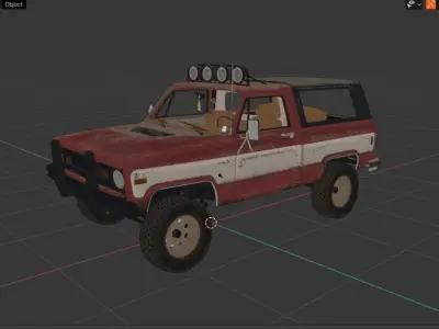 PUBG Pick Up 3d model 3D model
