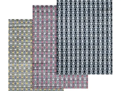 Rug Set 317 3D model