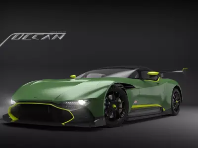 Aston Martin VULCAN 3D model
