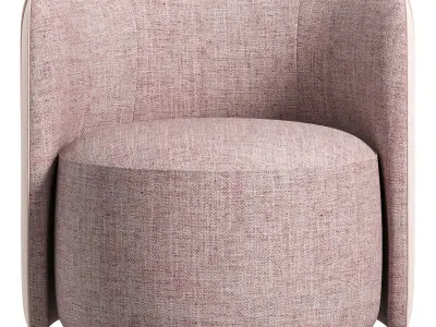 Chloe Luxury Armchair By DitreItalia 3D model