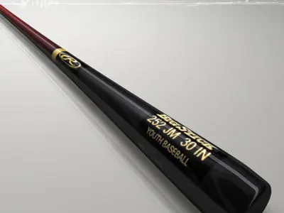 Baseball bat 3D model