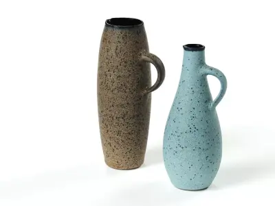 polypasta - Vases sprinkles 01 and 02 3D model