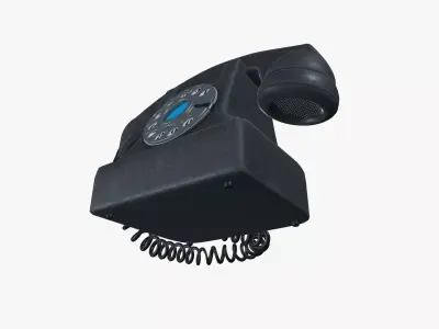 Telephone 3D model