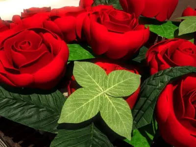 Sweet looking Flower Basket 3D model