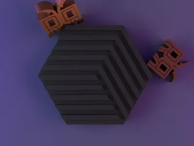 3D WALL PANEL  collection 11 of 14 3D print model