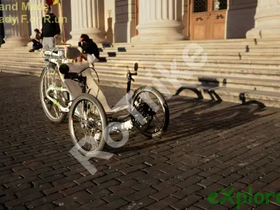 Recumbent Trike with Electric Motor - Triciclu Reclinat cu mo... Free 3D model