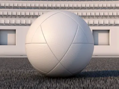 Fifa World Cup2022 Ball- Ghatar 2Versions 3D model