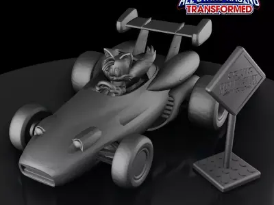 TAILS - SONIC and ALL-STARS RACING TRANSFORMED 3D print model