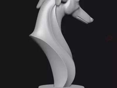 Greyhound 3D print model