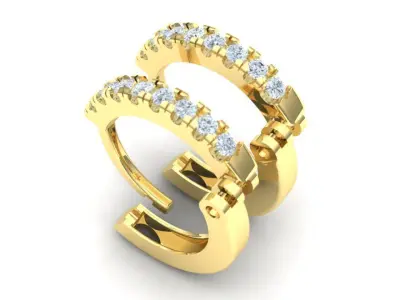 Bali Earrings 3dm file 3D print model