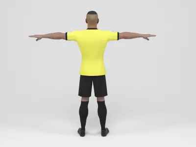 Referee 2 soccer 3D model