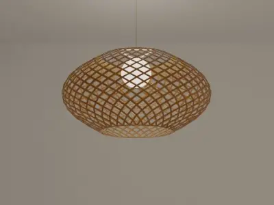 Parametric lamp 3D model