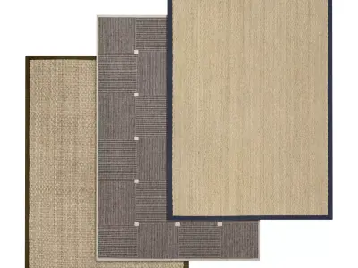 Rug Set 570 3D model