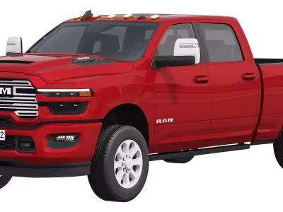 RAM 2500 Heavy Duty Laramie 2025 3D model