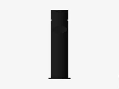 Basin Mixer - Luxury - Sleek Oval Low-poly 3D model